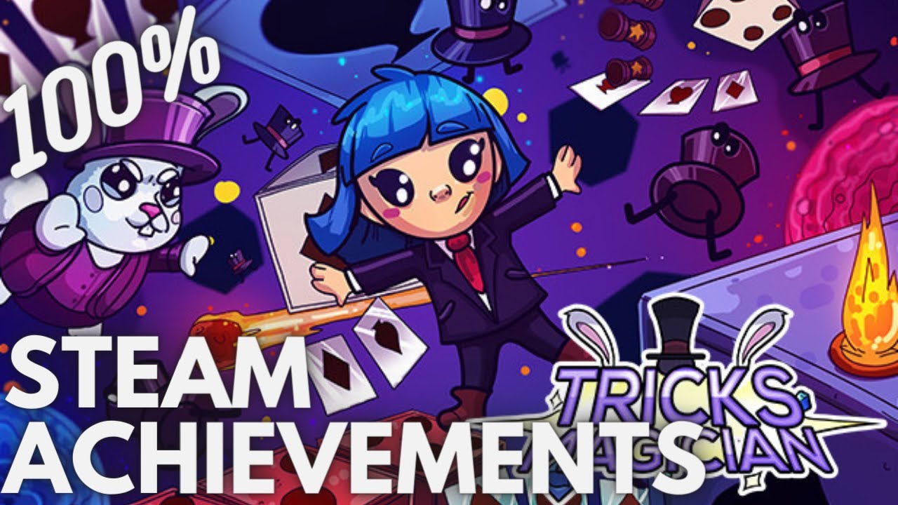 Steam 100 Achievement Gameplay Tricks Magician Youtube