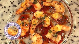 Gambas à l'ail