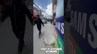 Street of Koteshwor, Kathmandu; Nepal