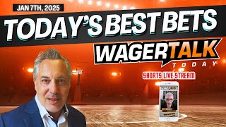 WagerTalk Today | NFL \u0026 College Football Playoff Picks| NBA | CBB Best Bets JAN 7th