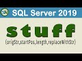 SQL Server: STUFF command, manipulate and transform your data like a pro!