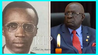 R.I.P:UHURU former Cs education Prof GEORGE MAGOHA in deep mourning as HIS only BROTHER DIES