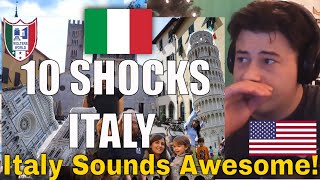 American Reacts Italy: 10 Culture Shocks Tourists Have When They Visit Italy