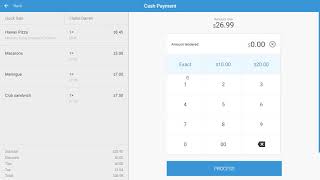 Select a Customer for an order | eHopper POS