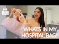 WHATS IN MY HOSPITAL BAG FOR BABY #2 🫶🏻 SOPHIA GRACE