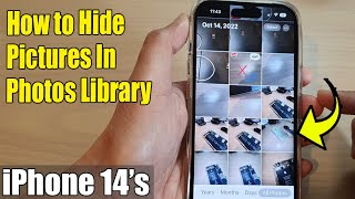iPhone 14's/14 Pro Max: How to Hide Pictures In Photos Library