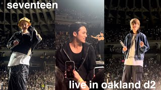 110624 seventeen - adore u, ‘bout you, endless aju nice (live in oakland d2)