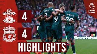 HIGHLIGHTS: Liverpool 4-4 Southampton | Jota, Gakpo & Firmino score in frantic final day draw