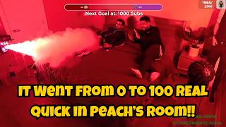 PeachJars Invites Nick to Try Her Bed with Cyr Things Got Crazy!!!