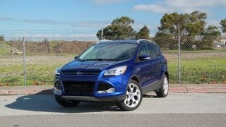 2013 Ford Escape Titanium 2.0L Ecoboost Drive Review and Road Test