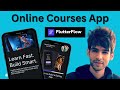 FlutterFlow Course: Clone & Learn to Build a Complete Online Courses Mobile App using FlutterFlow 🚀🔥