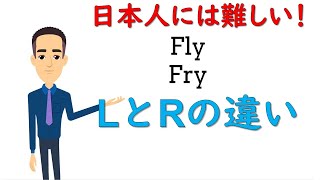 LとRの違い：FlyとFry｜日本人にありがちな英語の発音の間違い｜アニメーション付き