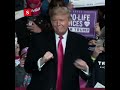 el baile de trump tras decir que se siente como “supermán” luego de tratamiento videos semana