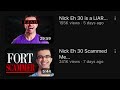 nickeh30 has been exposed 😱 fortnite youtuber cancelled