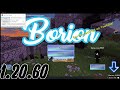 BORION 1.20.60 / 1.20.62 BEDROCK CLIENT - JUST UPDATED! Borion Hacked Client 1.20.60