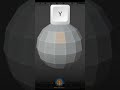 Separate Faces Shortcut in Blender!