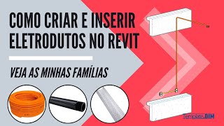 Como lançar eletrodutos no REVIT e suas diferenças - Projeto Elétrico