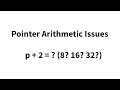 Problems with pointer arithmetic (C)