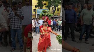 Jogini shyamala dance at Hyderabad Bonalu 2024 #joginishyamala #shorts