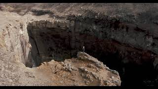 Woman Standing on the Edge of a Cliff | No Copyright Video | nature | 🎥 Cinematic NCV