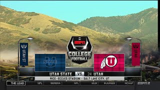 NCAAF / Week 02 / 11.09.2015 / Utah State Aggies @ (24) Utah Utes