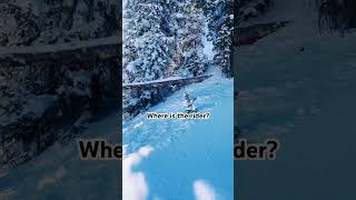 Tarzan things #fail #tarzan #snowmobile  #powder #epic