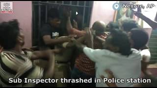 Sub Inspector thrashed in Police Station for ‘harassing’ youth in Andhra Pradesh