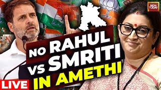 Lok Sabha polls 2024 LIVE News |  Congress fields Rahul Gandhi from Rae Bareli,  KL Sharma vs Smriti