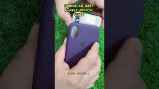 iphone xs official case | iphone xs silicone case | iphone xs deep purple silicone case