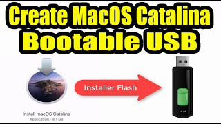 Create macOS Catalina USB Installer Disk. Simple Method.