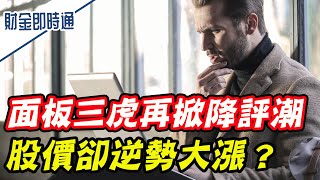 財金即時通-20210802／面板三虎再掀降評潮 股價卻逆勢大漲？