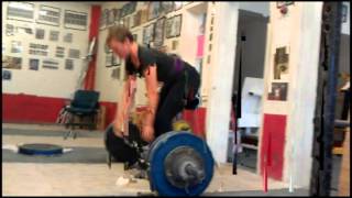 Vanessa Gale Deadlifts 127.5 kg/281 lbs for 5x3