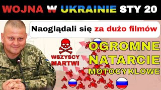 20 STY: SZALONY ATAK ROSJAN: 50 MOTOCYKLI, 100 LUDZI, ZERO PRZEŻYŁO! | Wojna w Ukrainie Wyjaśniona