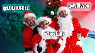 Nos Convertimos en Papa Noel por Navidad con Willyrex y bysTaXx