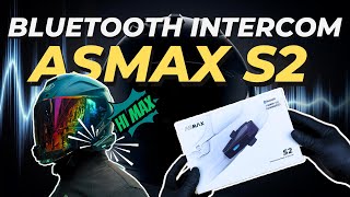 BLUETOOTH INTERCOM TERBAIK 2024? ASMAX S2