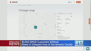 Major SMUD Outage In Vineyard Area