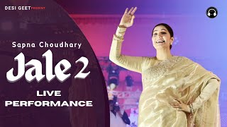 Jale 2 | Sapna Choudhary Live Performance | New Haryanvi Song 2024