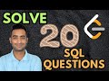 Solve 20 Leetcode SQL Medium in 2 hours | SQL Interview Practice