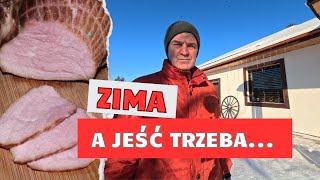 Zima zimą, a jeść coś  trzeba.