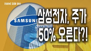 삼성전자 주가 최대 50% 상승 가능성... 주요 배경은?