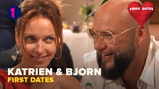 Bjorn valt als een blok voor de little red dress van Katrien | First dates