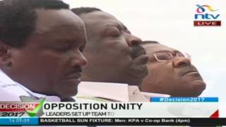 Opposition leaders are prayed for at NASA Bomet Rally