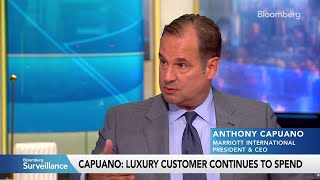 Marriott Intl CEO: Luxury Customer Continues to Spend