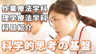 【上尾中央医療専門学校】 作業・理学療法学科 科目区分 No,1