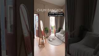 Chum Bangkok ที่พักดีๆใกล้ MBK #แนะนำที่พัก #มุมถ่ายรูป  #กรุงเทพ #ดราก้อนทาวน์  #praiifahstory