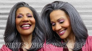 WINTER WIGS \u0026 WARDROBE FINALE ft Outre Neesha Gray | My Chill Out Style @LeJeuneJohnson