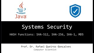 HASH Functions: SHA-512, SHA-256, SHA-1, MD5 (JAVA)