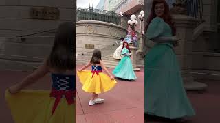 Disney Princesses at Walt Disney World! #disney #disneyworld #disneyprincess