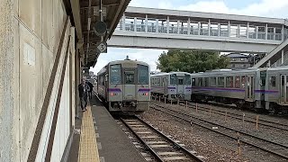 《UniJR 17》[2025-01-03] Détour par Miyajima, et ligne Geibi. (Hiroshima - Izumoshi)