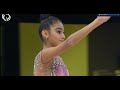 Narmin Bayramova (AZE) Junior Ribbon QF European RGCH Kyiv2020